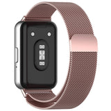 Curea smartwatch Techsuit compatibil cu Samsung Galaxy Fit3, Roz