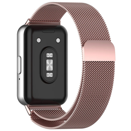 Curea smartwatch Techsuit compatibil cu Samsung Galaxy Fit3, Roz