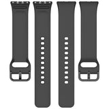 Curea smartwatch Techsuit compatibil cu Samsung Galaxy Fit3, Portocaliu