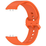 Curea smartwatch Techsuit compatibil cu Samsung Galaxy Fit3, Portocaliu