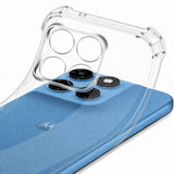 Husa de protectie Techsuit Shockproof Clear Silicone compatibil cu Motorola Moto G87 / G77 / G67, Transparent