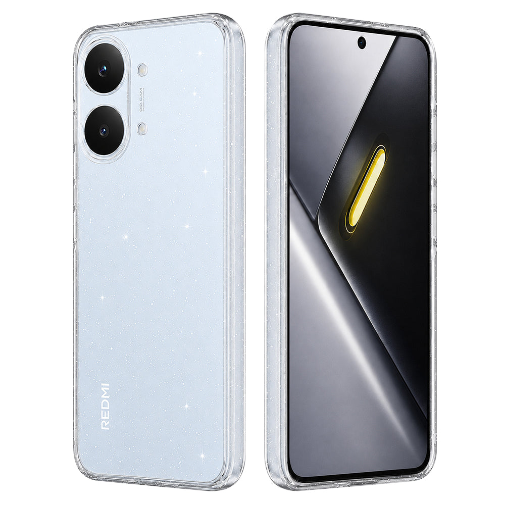 Husa de protectie Techsuit SparkleSkin compatibil cu Xiaomi Poco X8 Pro Max, Transparent