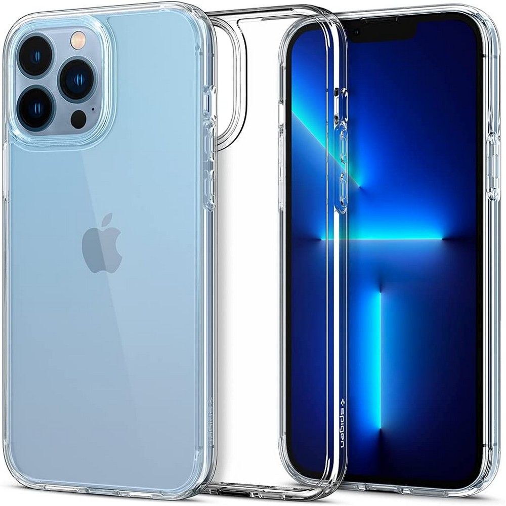 Spigen Husa de protectie Spigen Ultra Hybrid (ACS03261) compatibil cu iPhone 13 Pro, Transparent