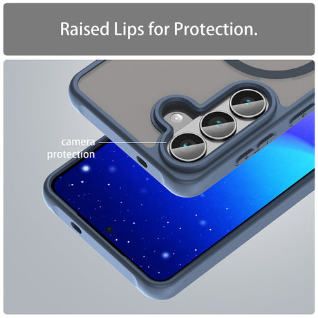 Husa de protectie Techsuit HaloFrost II MagSafe compatibil cu Samsung Galaxy S26 FE, Albastru