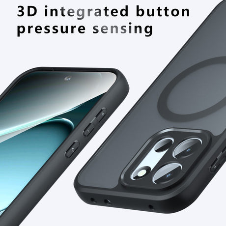 Husa de protectie Techsuit PureFrost MagSafe compatibil cu OnePlus Nord 6, Negru Frost