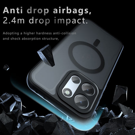 Husa de protectie Techsuit PureFrost MagSafe compatibil cu OnePlus Nord 6, Negru Frost