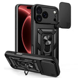 Husa de protectie Techsuit CamShield Series compatibil cu iPhone 17 Pro / iPhone 18 Pro, Negru