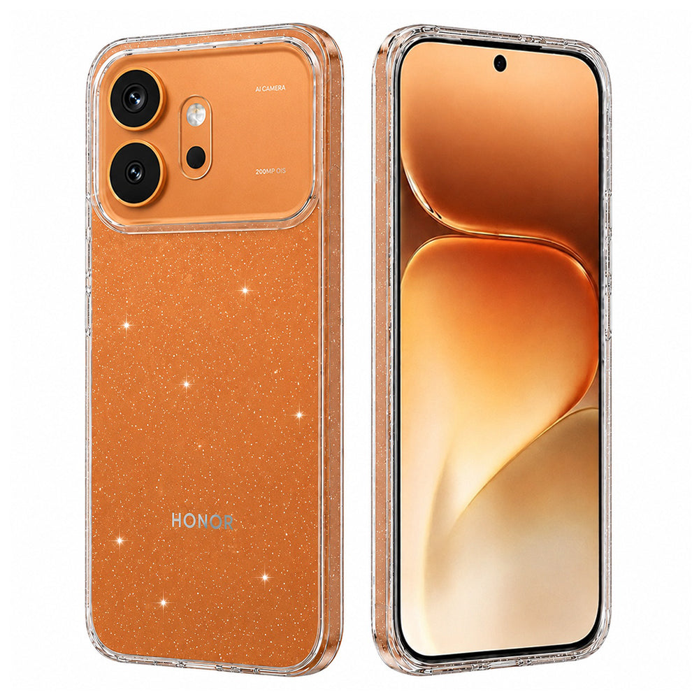 Husa de protectie Techsuit SparkleSkin Series compatibil cu Honor 600, Transparent