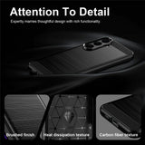 Husa de protectie Techsuit Carbon Silicone compatibil cu Samsung Galaxy S25 FE / S26 FE, Albastru
