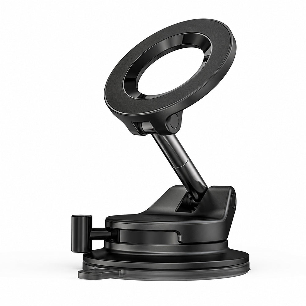 Suport Auto Lisen (A608), Magnetic, 360° Rotire, Negru