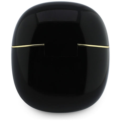 Casti Half-in-ear, BT, TWS - Guess Glossy Gold Line Classic (GUTWSG3HGECK) - Black