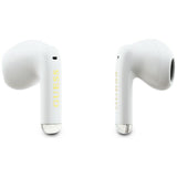 Casti Half-in-ear, BT, TWS - Guess Glossy Gold Line Classic (GUTWSG3HGECH) - White
