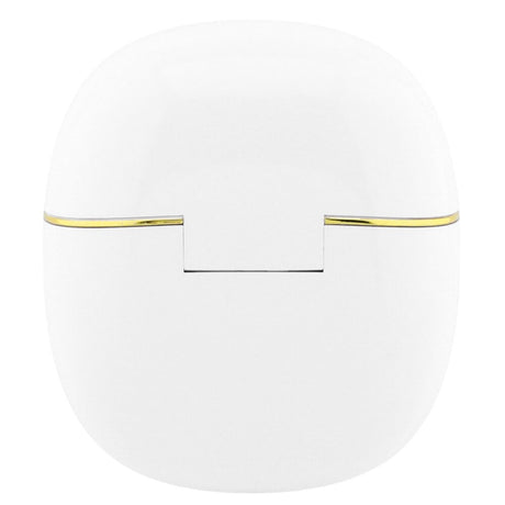 Casti Half-in-ear, BT, TWS - Guess Glossy Gold Line Classic (GUTWSG3HGECH) - White