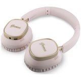 Casti Wireless Guess Rectangle Metal Script (GUBHV28HGCSMP), Over-ear, Bluetooth, Roz