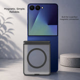 Husa de protectie Blueo compatibil cu Samsung Galaxy Z Fold8, Gri
