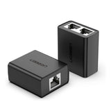 Adaptor Ugreen RJ45 Splitter (CM210), 1 to 2, 100Mbps, Negru