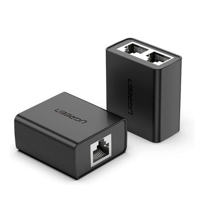 Adaptor Ugreen RJ45 Splitter (CM210), 1 to 2, 100Mbps, Negru