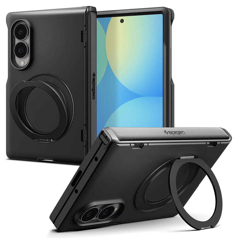 Husa de protectie Spigen Slim Armor Pro S compatibil cu Samsung Galaxy Z Fold8, Negru
