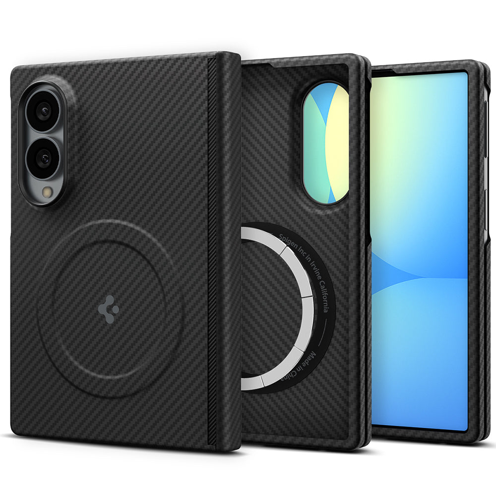 Husa de protectie Spigen Air Skin compatibil cu Samsung Galaxy Z Fold8, Negru
