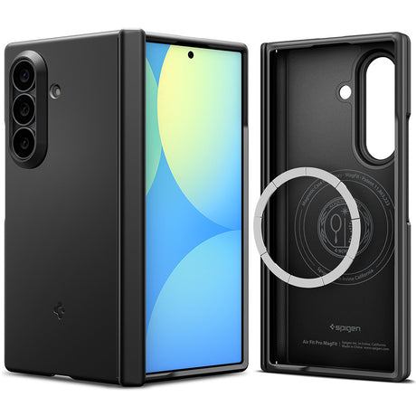 Husa de protectie Spigen Air Fit Pro MagFit compatibil cu Samsung Galaxy Z Fold8 Ultra, Negru