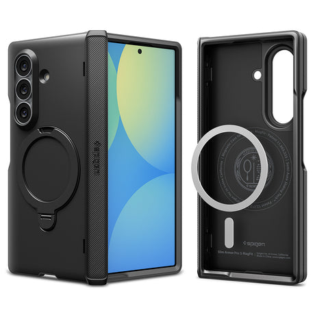 Husa de protectie Spigen Slim Armor Pro S compatibil cu Samsung Galaxy Z Fold8 Ultra, Negru