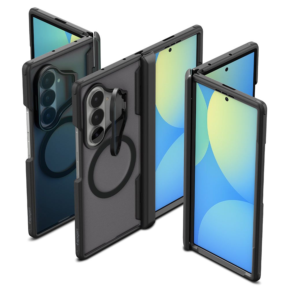 Husa de protectie Spigen Optik Armor Pro compatibil cu Samsung Galaxy Z Fold8 Ultra, Negru