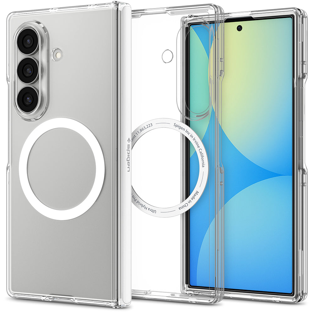 Husa de protectie Spigen Ultra Hybrid compatibil cu Samsung Galaxy Z Fold8 Ultra, Transparent
