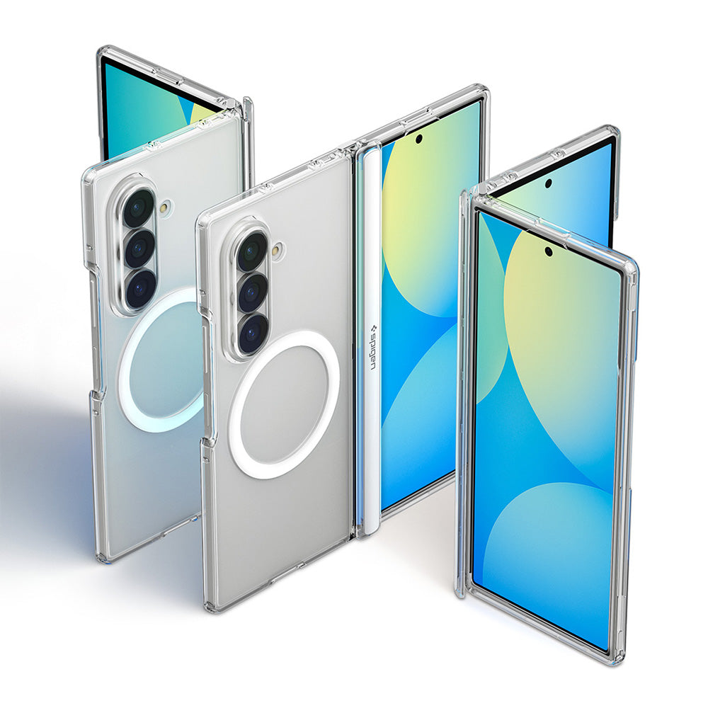 Husa de protectie Spigen Ultra Hybrid compatibil cu Samsung Galaxy Z Fold8 Ultra, Transparent