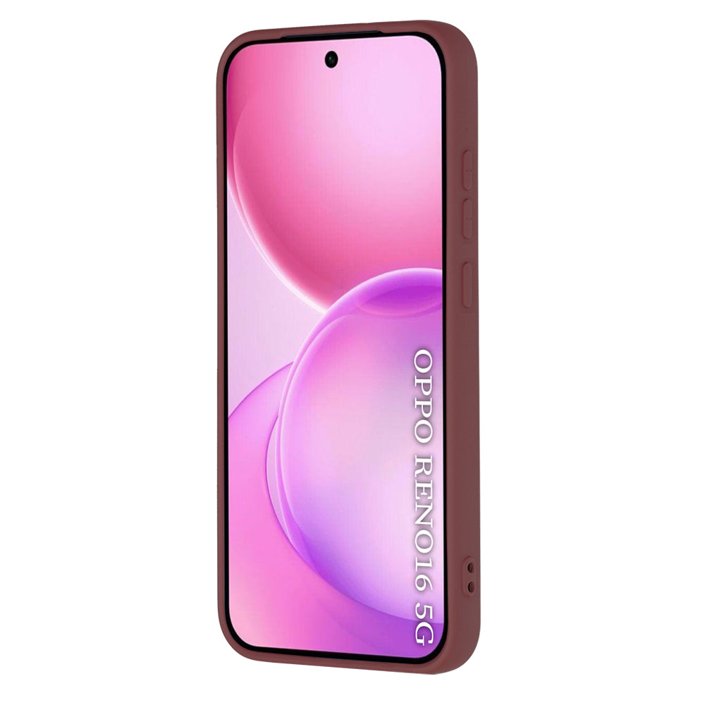 Husa de protectie Techsuit SoftFlex compatibil cu Oppo Reno16, Bordo