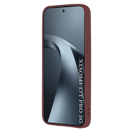 Husa de protectie Techsuit SoftFlex compatibil cu Xiaomi 17T Pro, Roșu