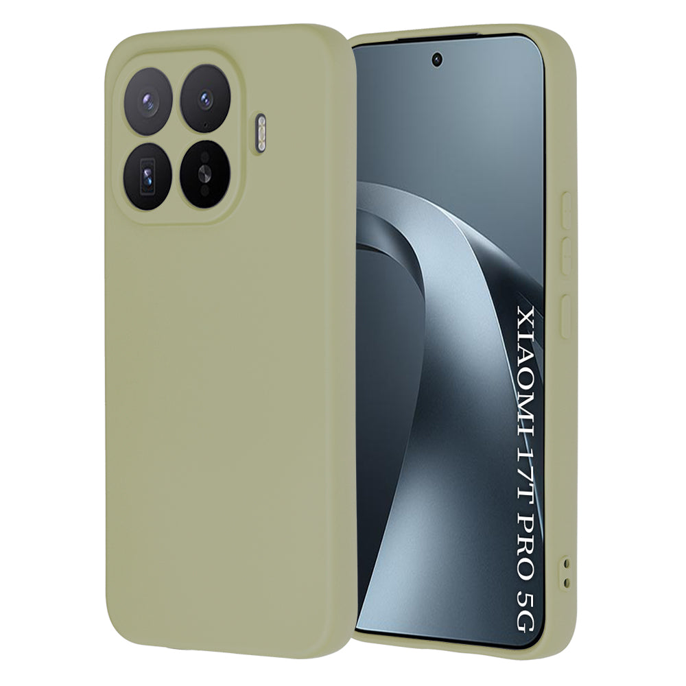 Husa de protectie Techsuit SoftFlex compatibil cu Xiaomi 17T Pro, Verde