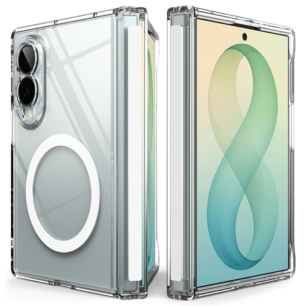 Husa de protectie Ringke Fusion compatibil cu Samsung Galaxy Z Fold8, Transparent