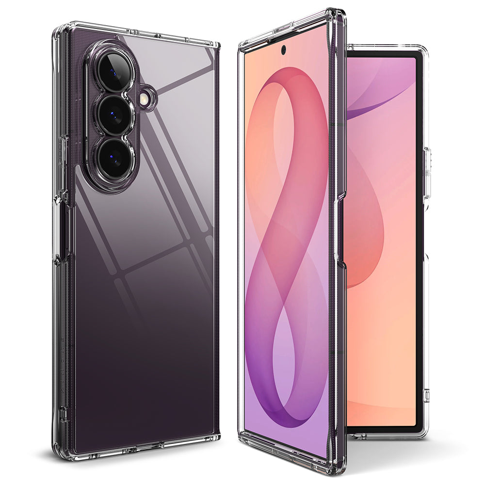 Husa de protectie Ringke Fusion compatibil cu Samsung Galaxy Z Fold8 Ultra, Transparent