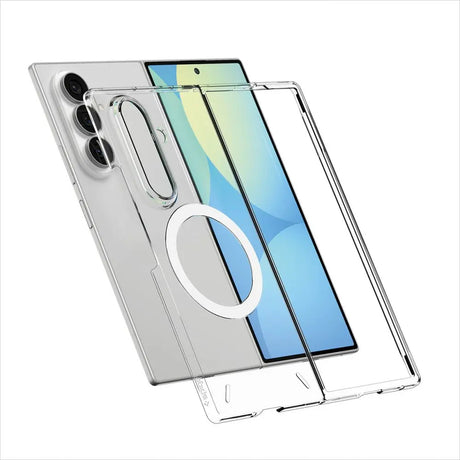 Husa de protectie Spigen Air Skin MagFit compatibil cu Samsung Galaxy Z Fold8 Ultra, Transparent