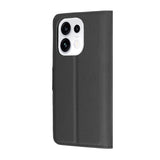 Husa de protectie Techsuit Leather Folio compatibil cu Oppo Reno16 Pro, Negru