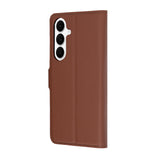 Husa de protectie Techsuit Leather Folio compatibil cu Samsung Galaxy S26 FE / S25 FE, Maro