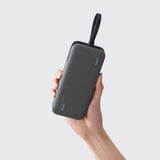 Baterie externa Cuktech LPB200N (CUKL200NMXGR), 20000mAh, USB / USB-C, 40W, Gri