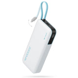 Baterie externa Cuktech LPB200N (CUKP200NGLLG), 20000mAh, USB / USB-C / Lightning, 45W, Alb