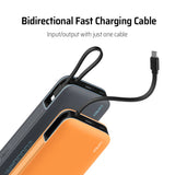 Baterie externa Cuktech LPB200N (CUKP200NGLDG), 20000mAh, USB / USB-C / Lightning, 45W, Negru