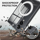 Husa de protectie Techsuit MagSafe Pro compatibil cu Samsung Galaxy Z Fold8, Transparent