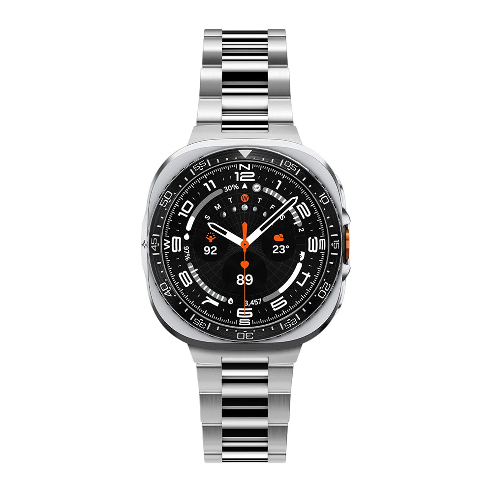 Rama smartwatch Spigen compatibil cu Samsung Galaxy Watch Ultra 2, Argintiu