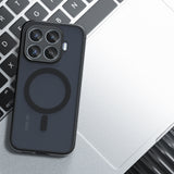 Husa de protectie Techsuit PureFrost MagSafe compatibil cu Xiaomi 17T Pro, Negru