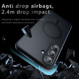 Husa de protectie Techsuit PureFrost MagSafe compatibil cu Samsung Galaxy S26 FE, Negru Frost