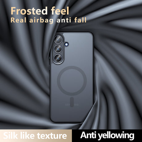 Husa de protectie Techsuit PureFrost MagSafe compatibil cu Samsung Galaxy S26 FE, Negru Frost