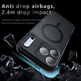 Husa de protectie Techsuit PureFrost MagSafe compatibil cu iPhone 18 Pro / iPhone 17 Pro, Negru