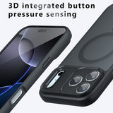 Husa de protectie Techsuit PureFrost MagSafe compatibil cu iPhone 18 Pro / iPhone 17 Pro, Negru