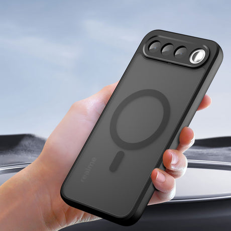Husa de protectie Techsuit PureFrost MagSafe compatibil cu Realme 16 5G, Negru Frost
