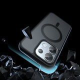 Husa de protectie Techsuit PureFrost MagSafe compatibil cu Oppo Reno16, Negru Frost
