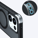 Husa de protectie Techsuit PureFrost MagSafe compatibil cu Oppo Reno16, Negru Frost