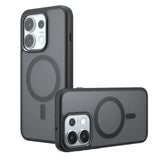 Husa de protectie Techsuit PureFrost MagSafe compatibil cu Oppo Reno16, Negru Frost